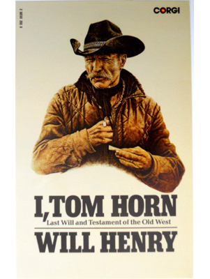 Tom Horn Illustration by Terence J Gilbert Gouache on Board